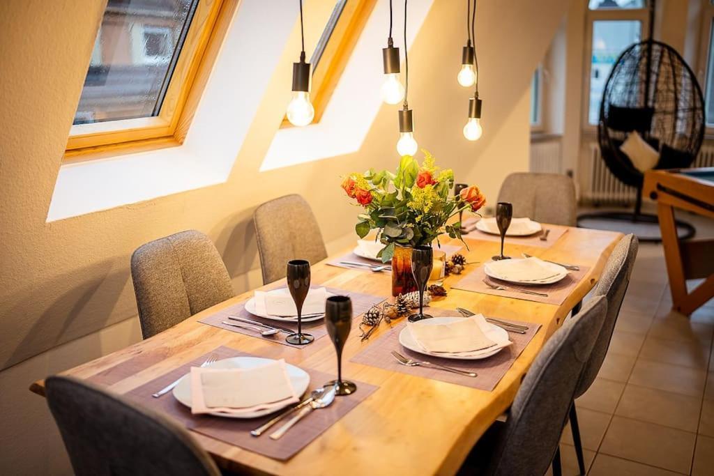 Loft Mit Billard-Tisch Und Ps4 Apartment Wuppertal Bagian luar foto