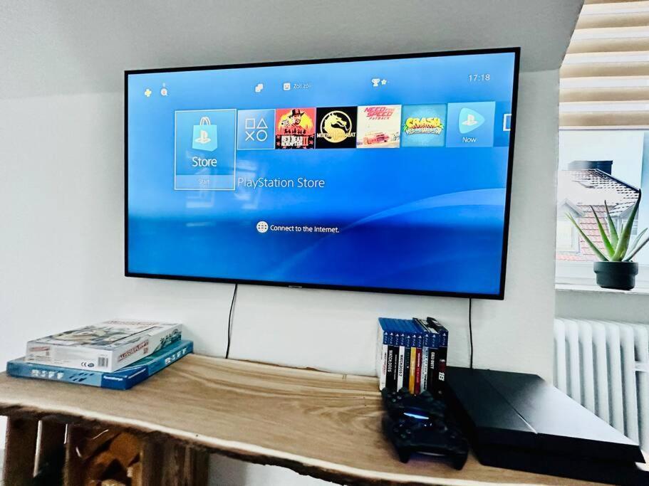 Loft Mit Billard-Tisch Und Ps4 Apartment Wuppertal Bagian luar foto