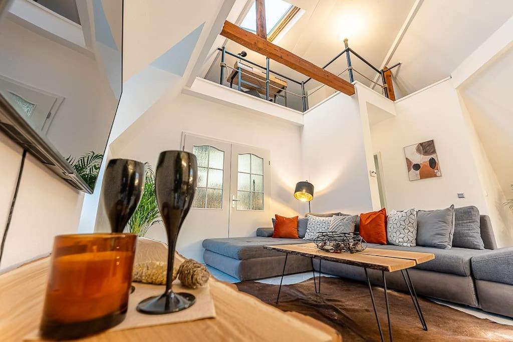 Loft Mit Billard-Tisch Und Ps4 Apartment Wuppertal Bagian luar foto